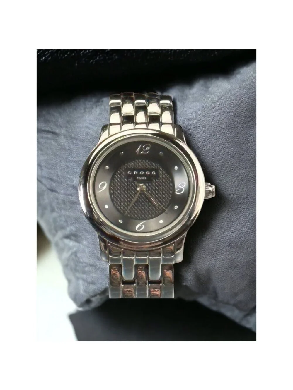 Cross Chicago Stainless Steel Women's Watch WFAK23 Outstanding Con Needs Battery